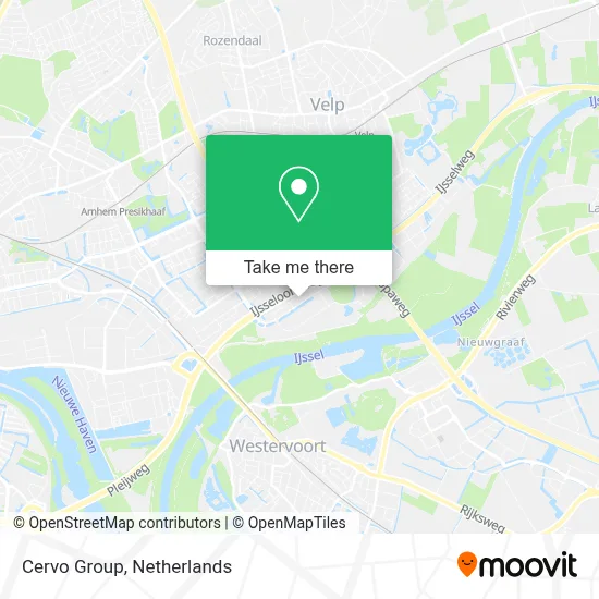Cervo Group map