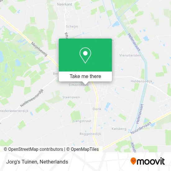 Jorg's Tuinen map
