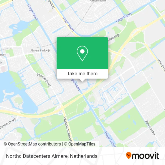 Northc Datacenters Almere map