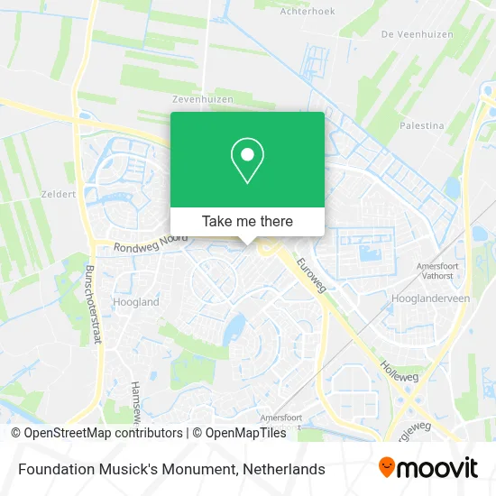 Foundation Musick's Monument map