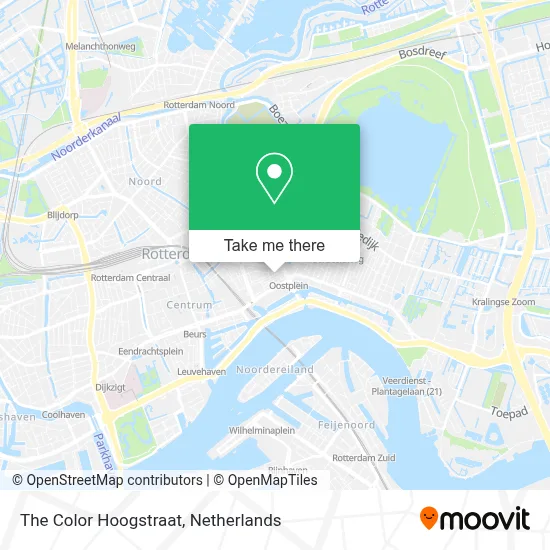 The Color Hoogstraat map
