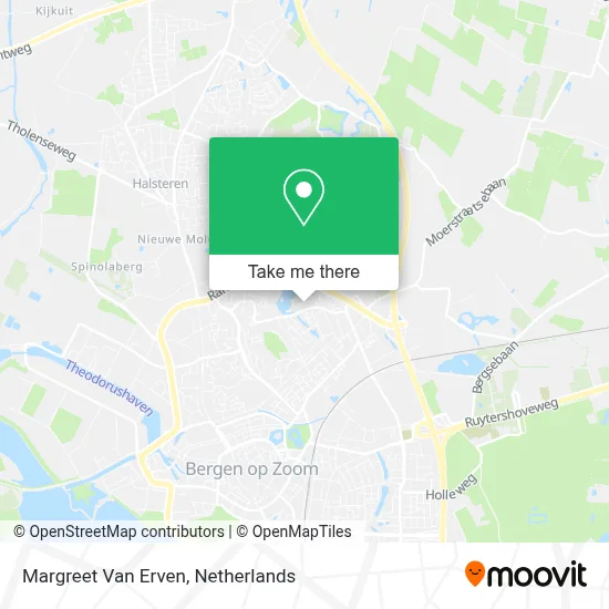 Margreet Van Erven map