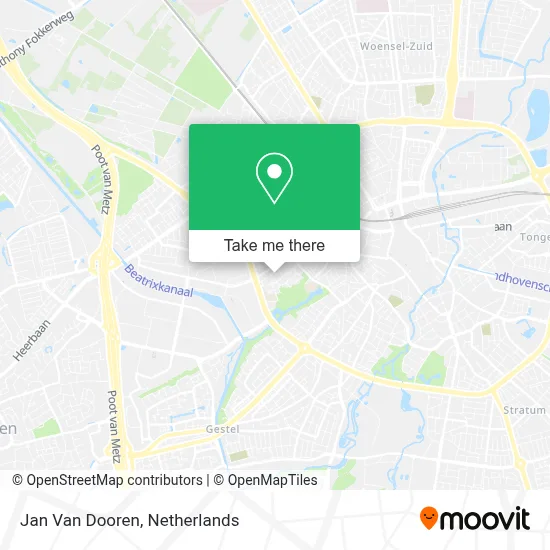 Jan Van Dooren map