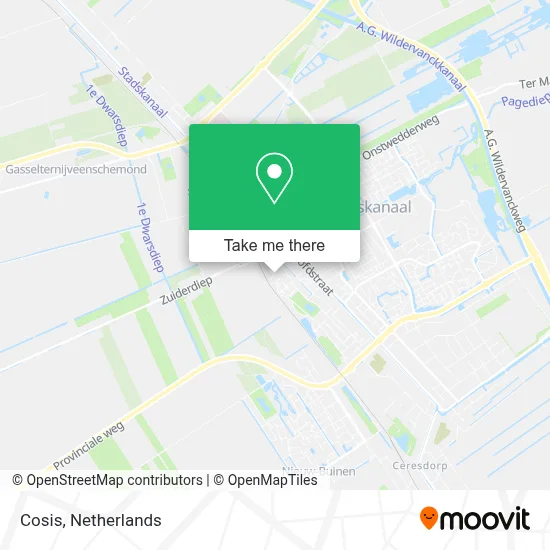 Cosis map
