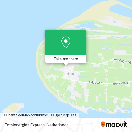 Totalenergies Express map