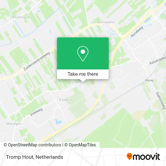 Tromp Hout map