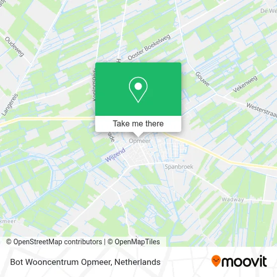 Bot Wooncentrum Opmeer map