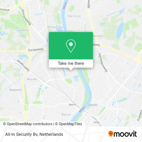 All-In Security Bv map