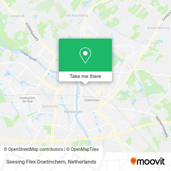 Seesing Flex Doetinchem map