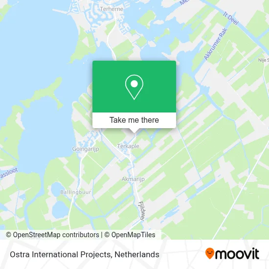 Ostra International Projects map