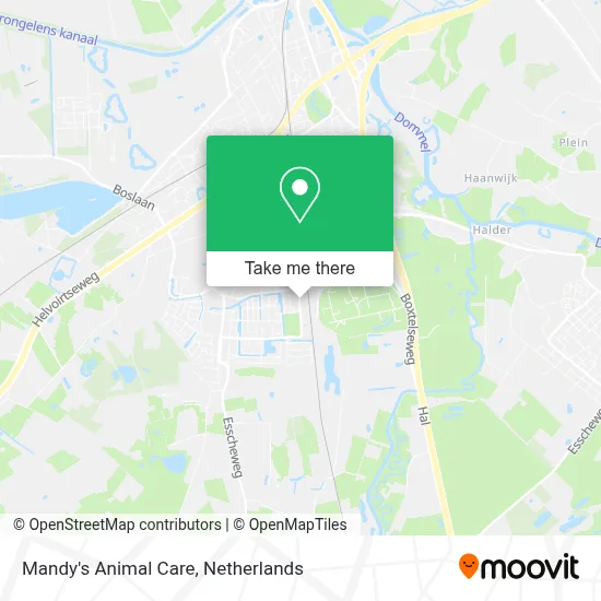 Mandy's Animal Care map
