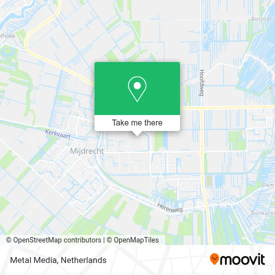 Metal Media map