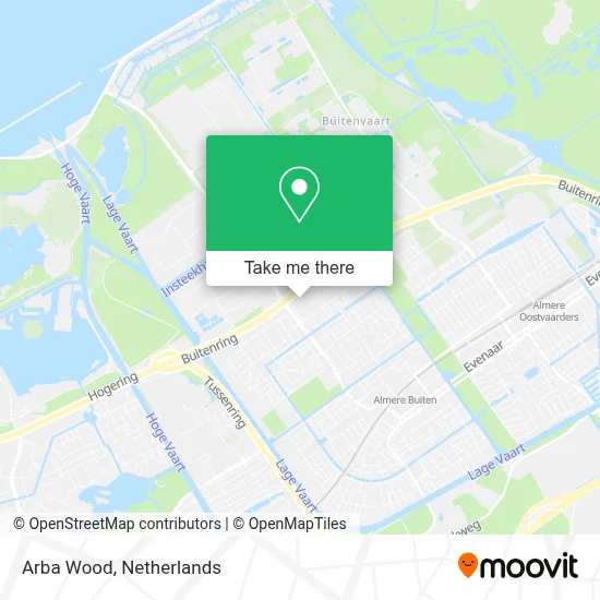 Arba Wood map