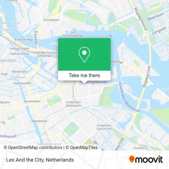 Lex And the City map