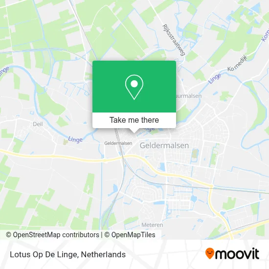 Lotus Op De Linge map