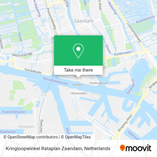 Kringloopwinkel Rataplan Zaandam map