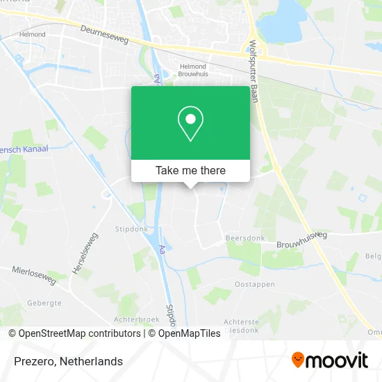 Prezero map