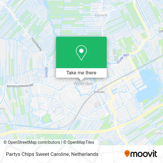 Partys Chips Sweet Caroline map