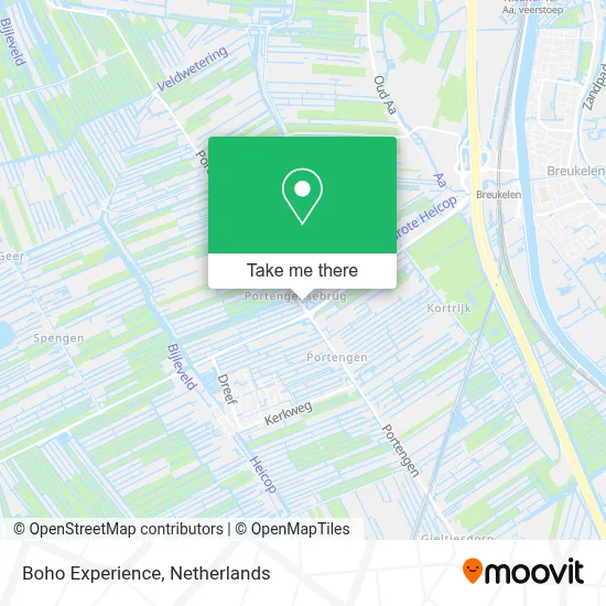Boho Experience map