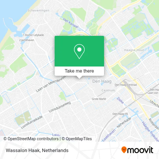 Wassalon Haak map