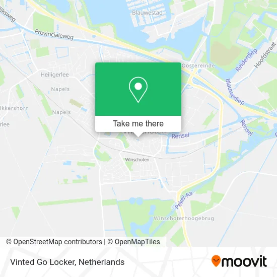 Vinted Go Locker Karte