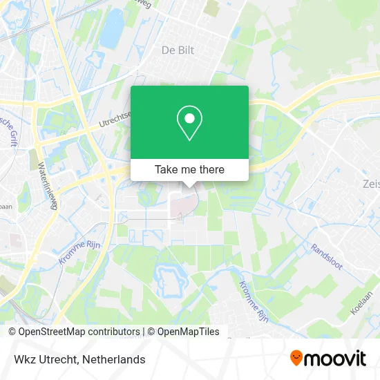 Wkz Utrecht map