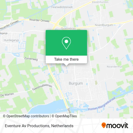 Eventure Av Productions map
