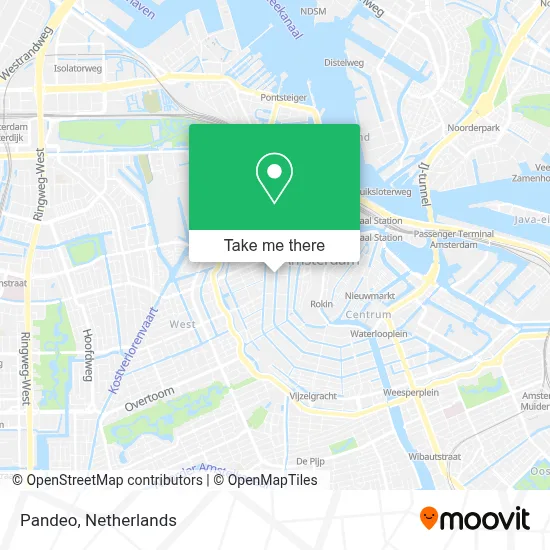 Pandeo map