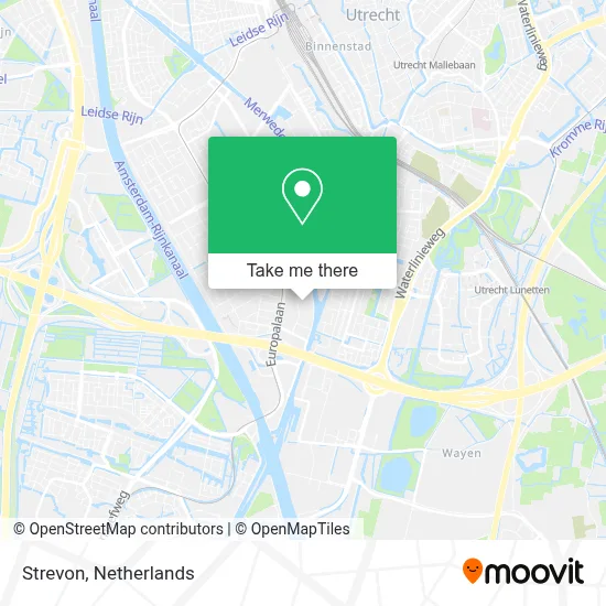 Strevon map