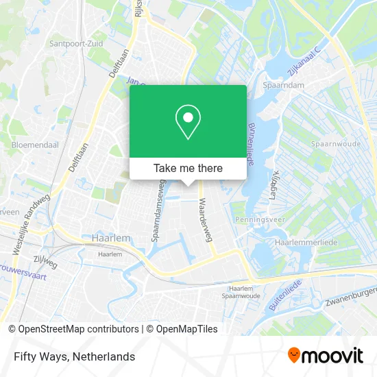 Fifty Ways map