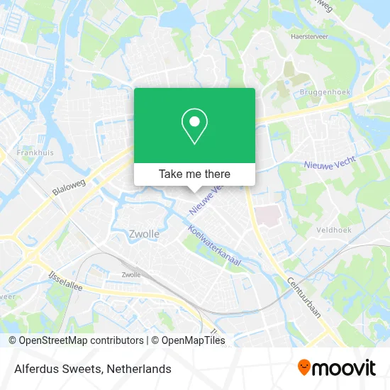 Alferdus Sweets map