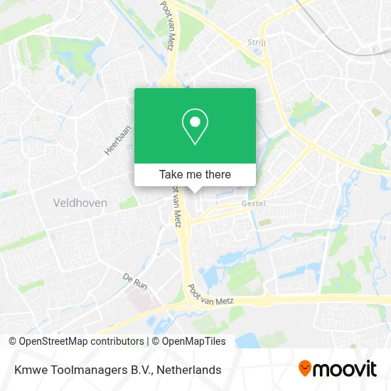 Kmwe Toolmanagers B.V. map