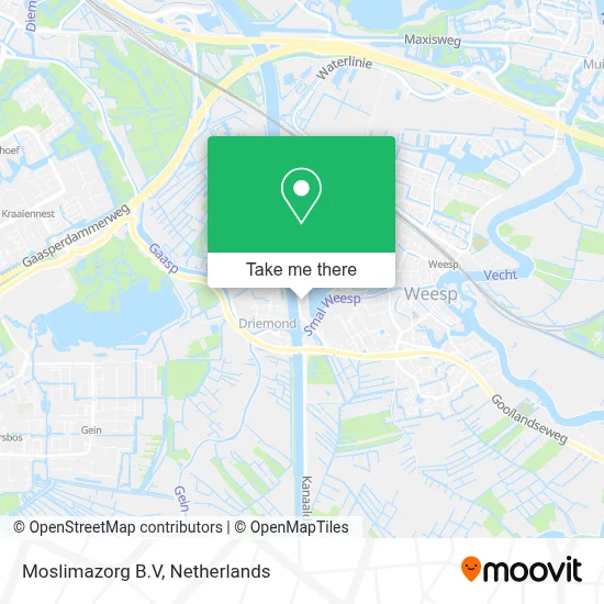 Moslimazorg B.V map