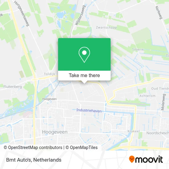 Bmt Auto's Karte