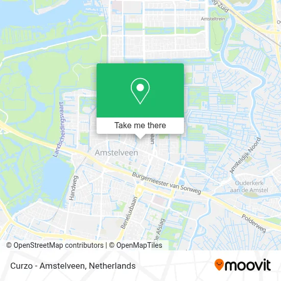 Curzo - Amstelveen map