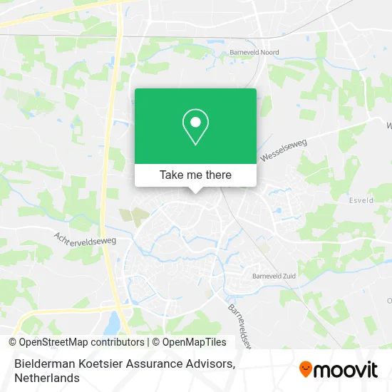Bielderman Koetsier Assurance Advisors map