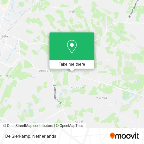 De Sierkamp map