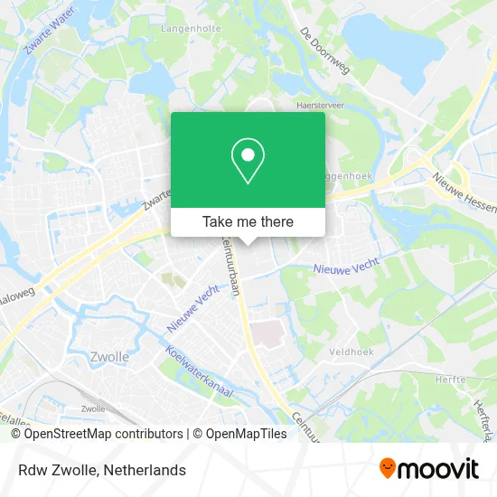 Rdw Zwolle map