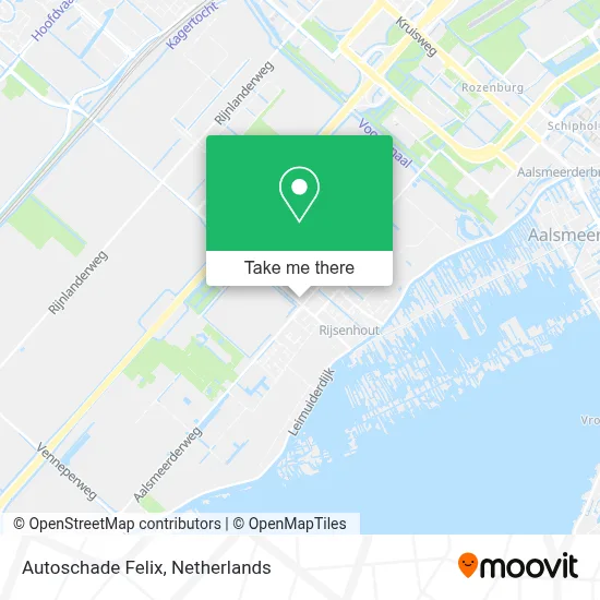 Autoschade Felix Karte