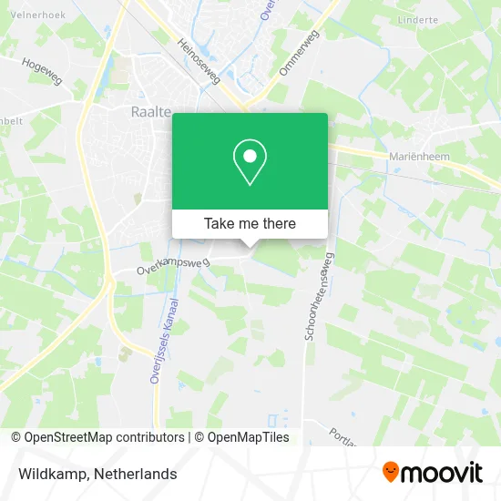 Wildkamp map