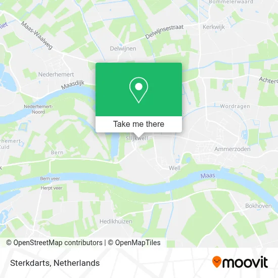 Sterkdarts map