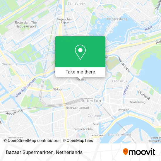 Bazaar Supermarkten map