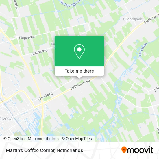 Martin's Coffee Corner map