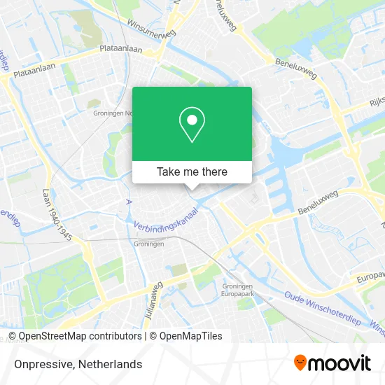 Onpressive map