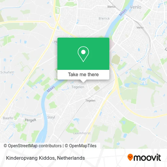 Kinderopvang Kiddos map