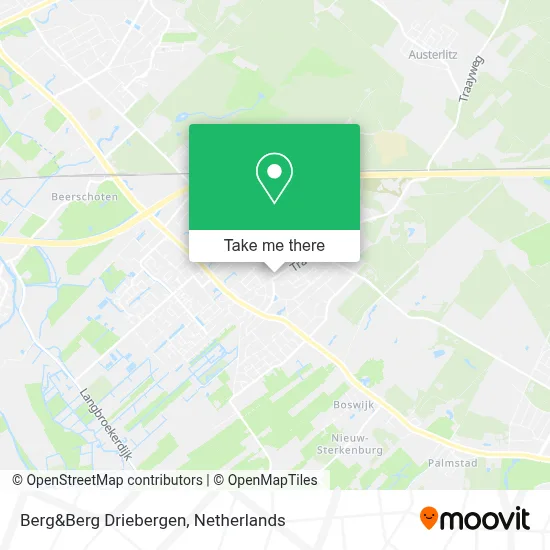 Berg&Berg Driebergen map