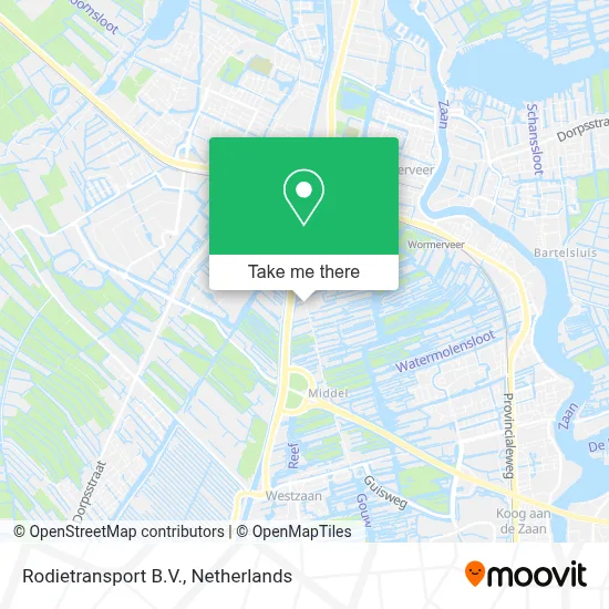 Rodietransport B.V. map