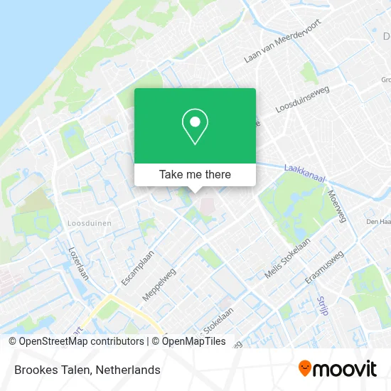 Brookes Talen Karte