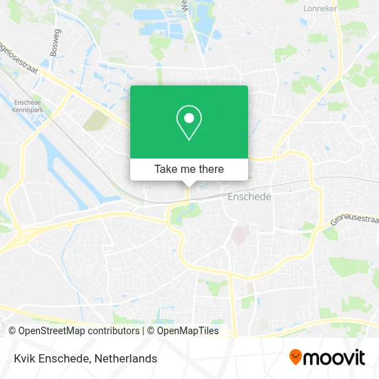 Kvik Enschede map