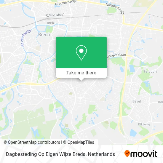 Dagbesteding Op Eigen Wijze Breda Karte